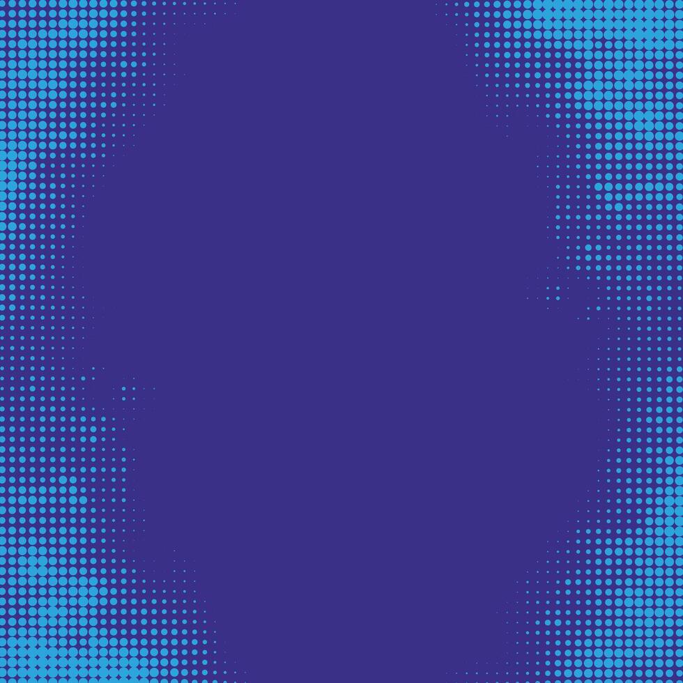 Dots halftone white and blue color pattern gradient grunge texture background. Dots pop art comics sport style. vector
