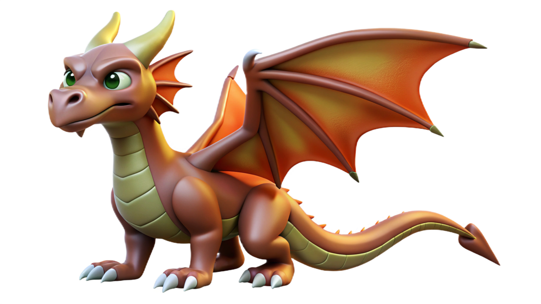 3D toy dragon png