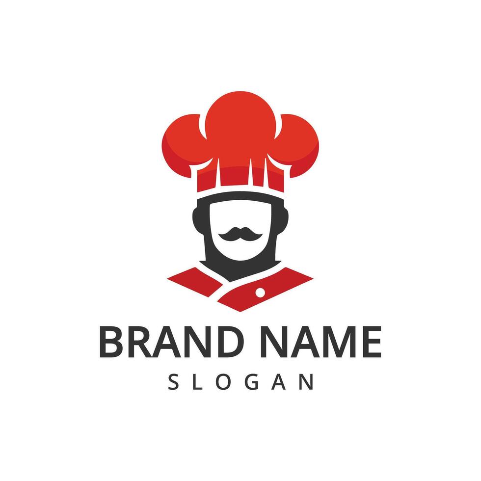 Cook, Chef logo Restaurant concept illustration vector