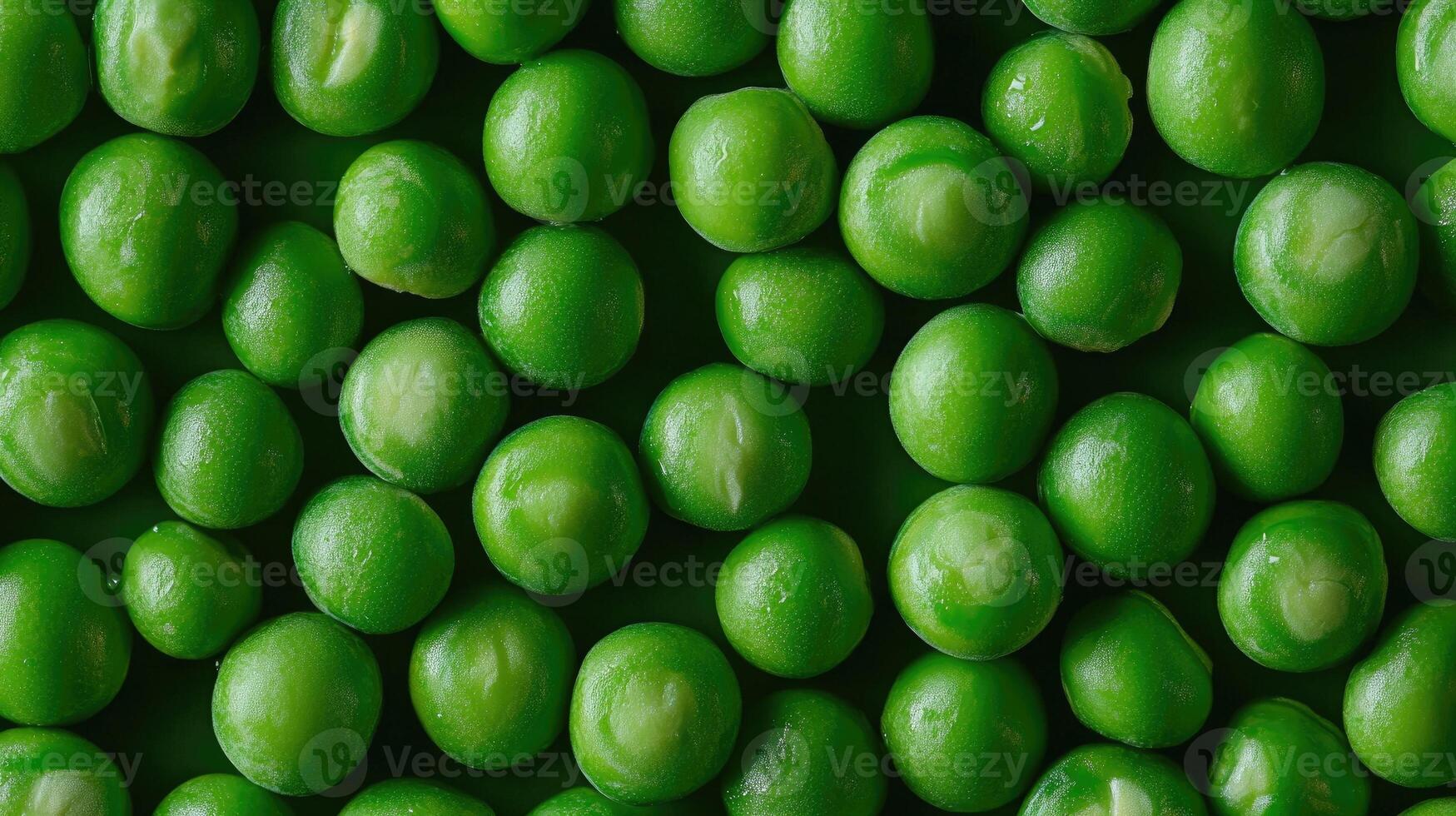 Fresh green peas forming a textured background image photo