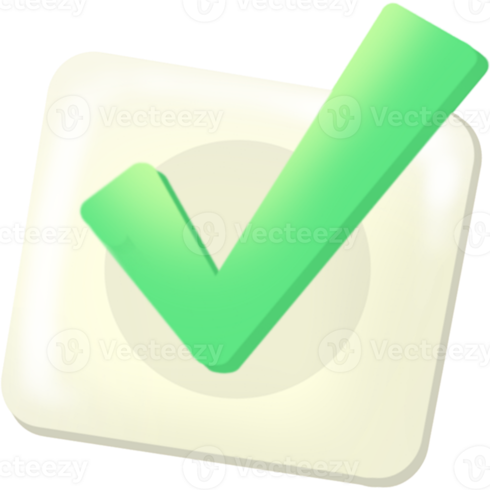 Checklist Green Check Mark Icon png