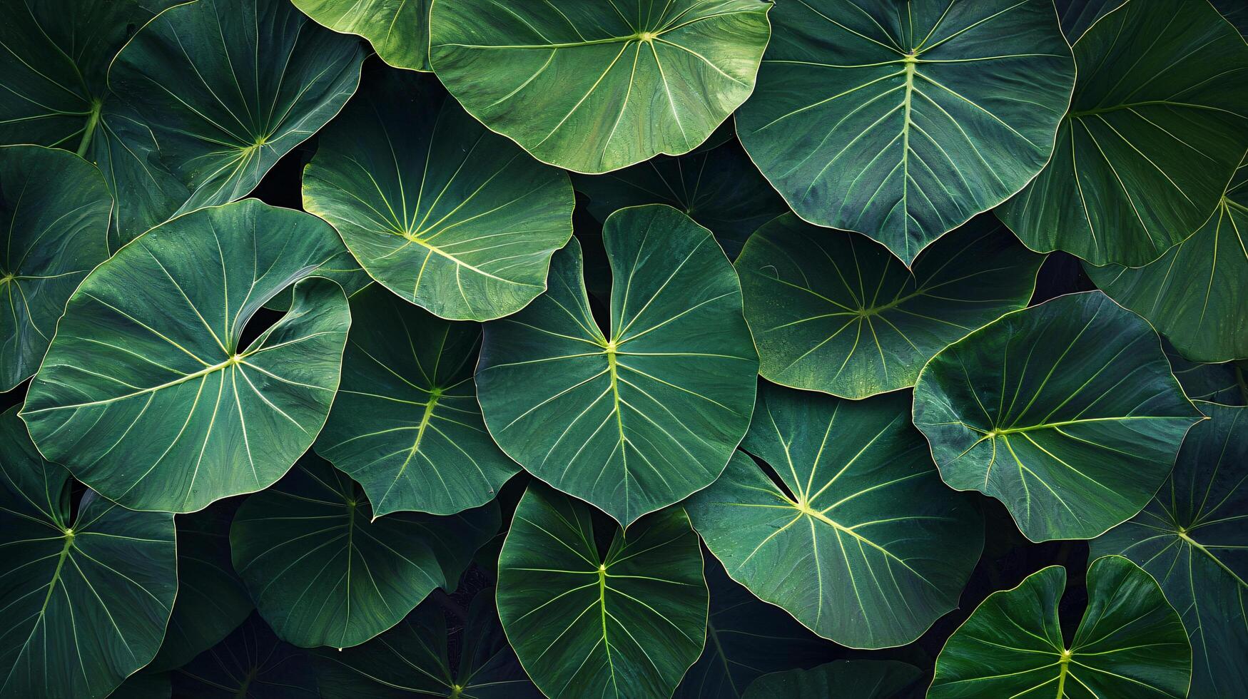 Vibrant Tropical Leaf Backgrounds. High-Resolution Images for Stunning Visuals photo