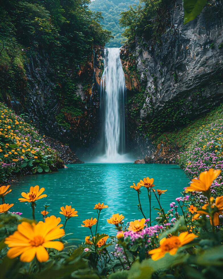Stunning High-Resolution Nature and Landscape Backgrounds. Breathtaking Scenery in HD photo