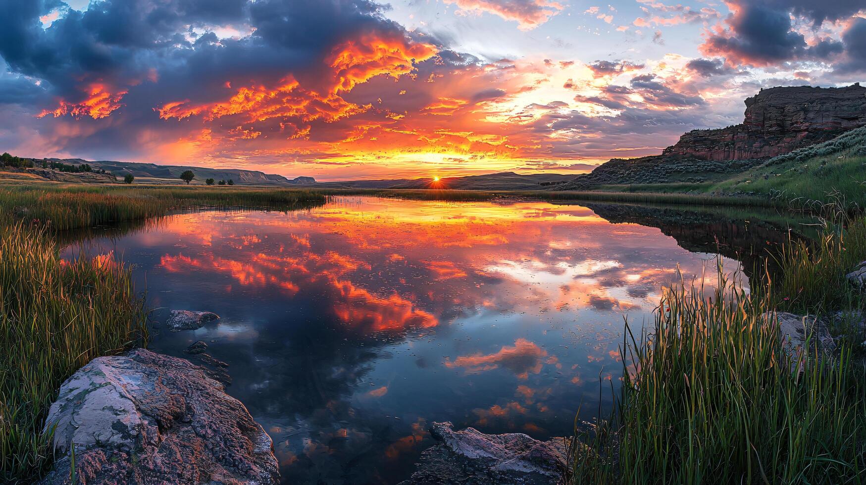 Golden Sunset HD Backgrounds. Captivating Photos for Serene Scenes