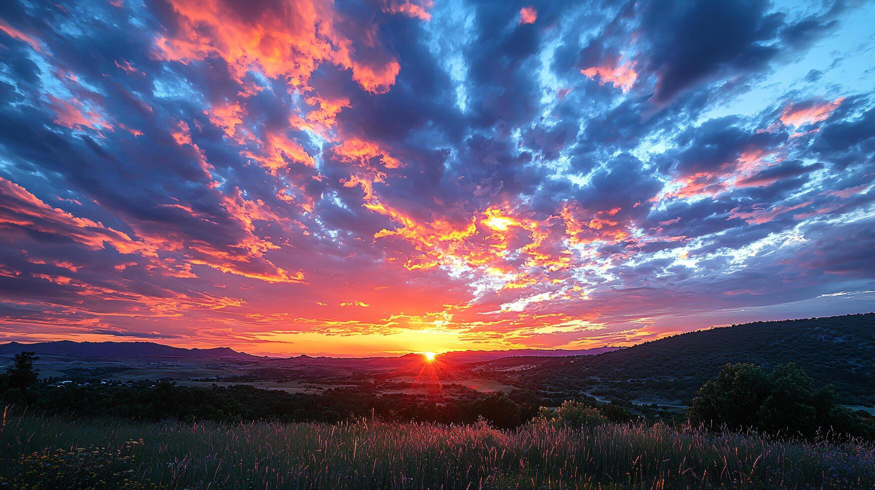 Golden Sunset HD Backgrounds. Captivating Photos for Serene Scenes