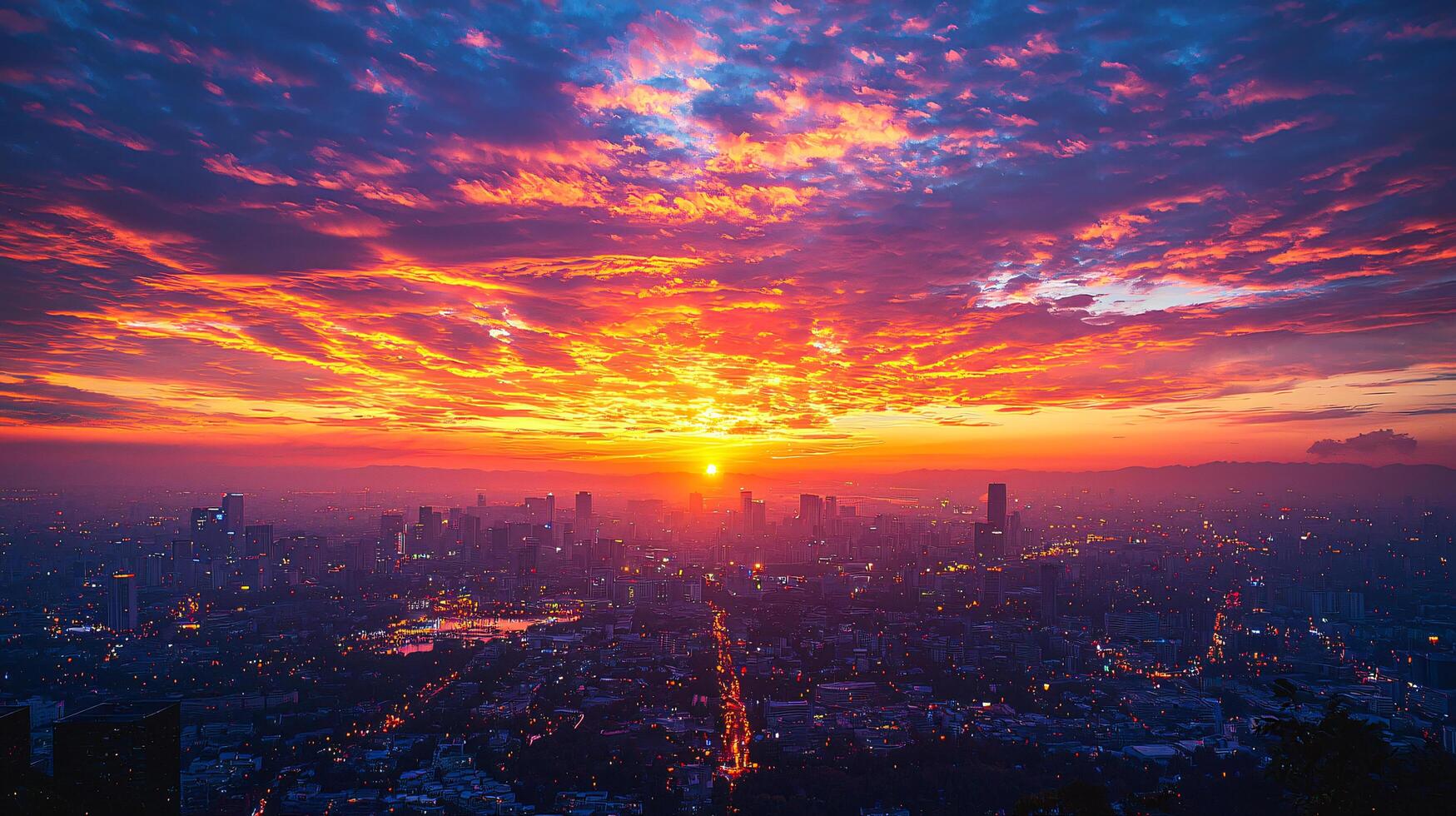 Golden Sunset HD Backgrounds. Captivating Photos for Serene Scenes