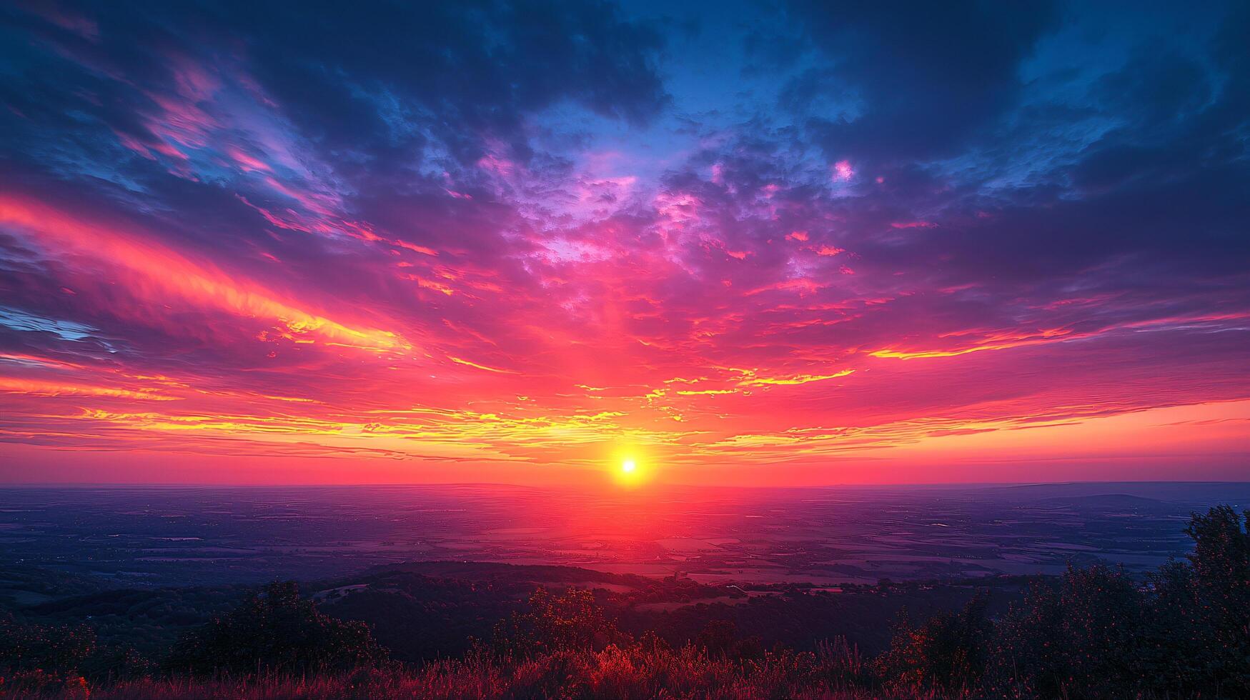 Golden Sunset HD Backgrounds. Captivating Photos for Serene Scenes