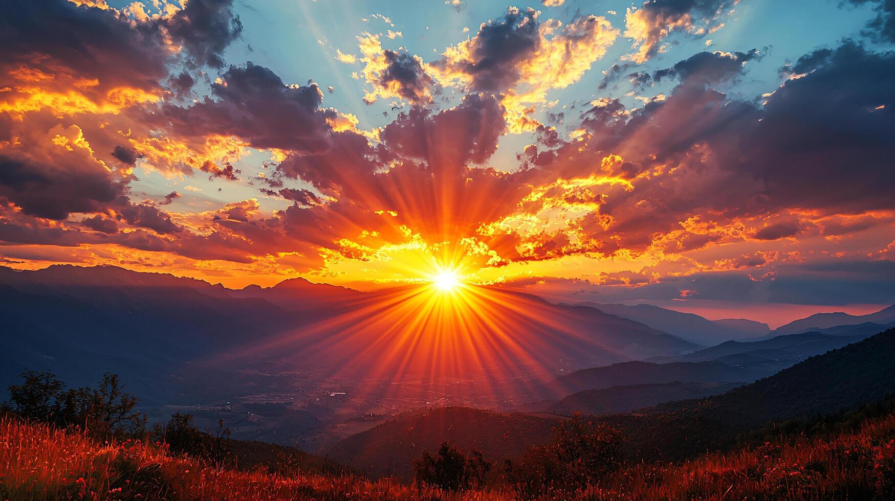 Golden Sunset HD Backgrounds. Captivating Photos for Serene Scenes