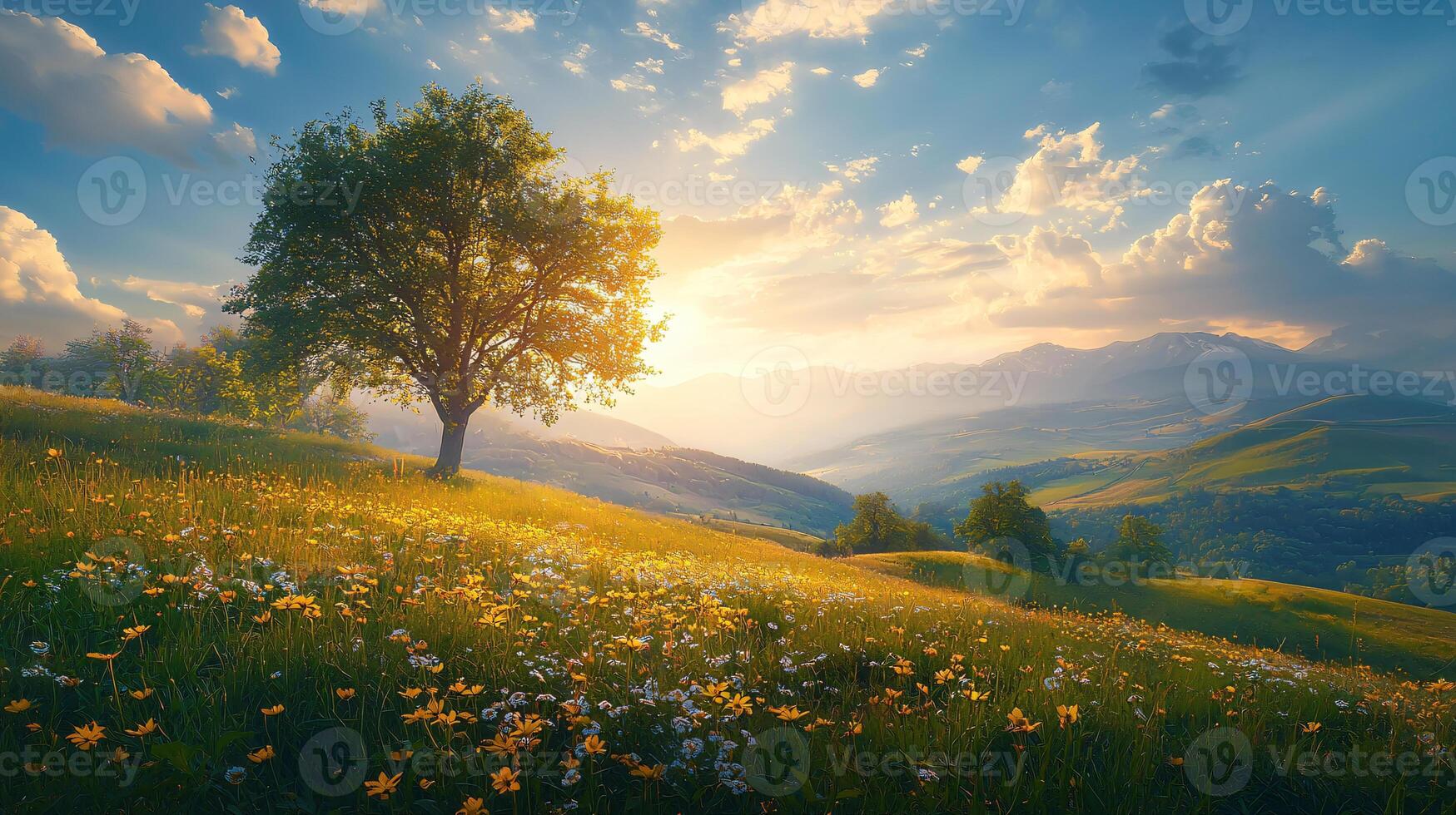 Stunning High-Resolution Nature and Landscape Backgrounds. Breathtaking Scenery in HD photo