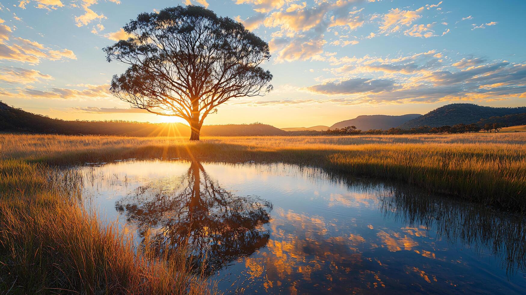 Stunning High-Resolution Nature and Landscape Backgrounds. Breathtaking Scenery in HD photo