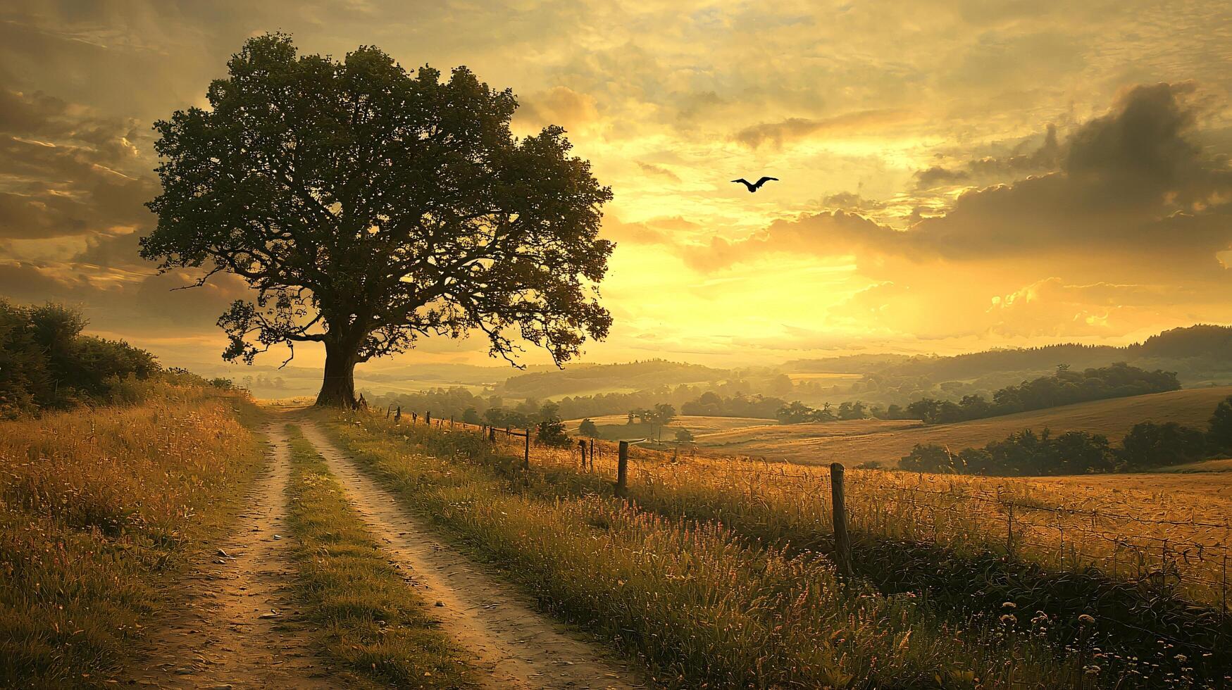 Stunning High-Resolution Nature and Landscape Backgrounds. Breathtaking Scenery in HD photo