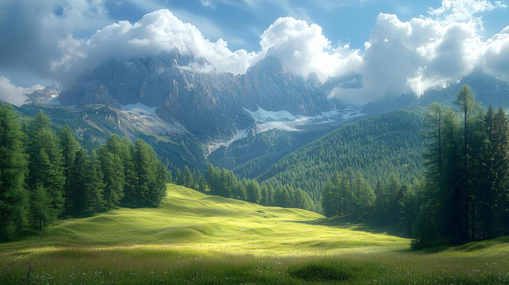 Stunning High-Resolution Nature and Landscape Backgrounds. Breathtaking Scenery in HD photo
