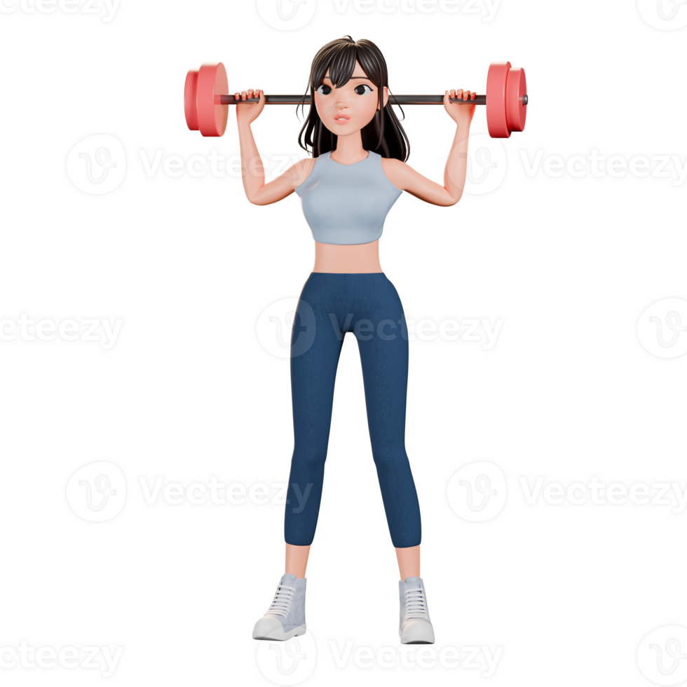 3d Strength and Conditioning Workout Representation png