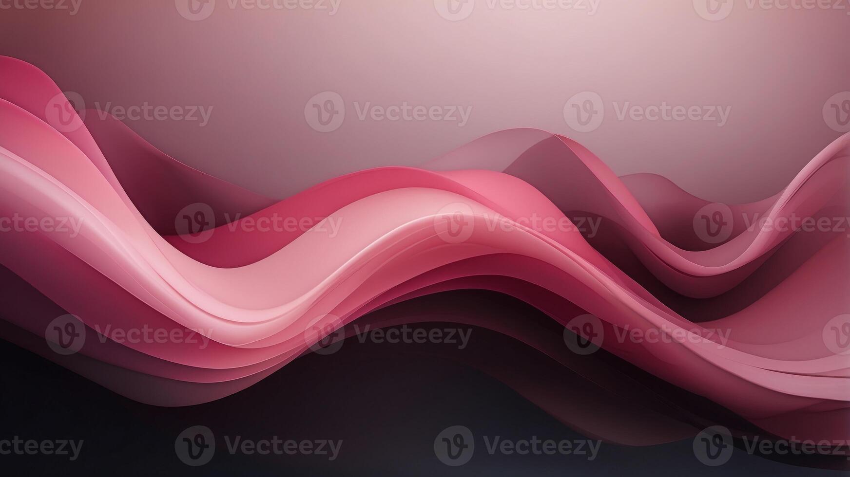 Abstract gradient design with vibrant pink and dark hues. photo