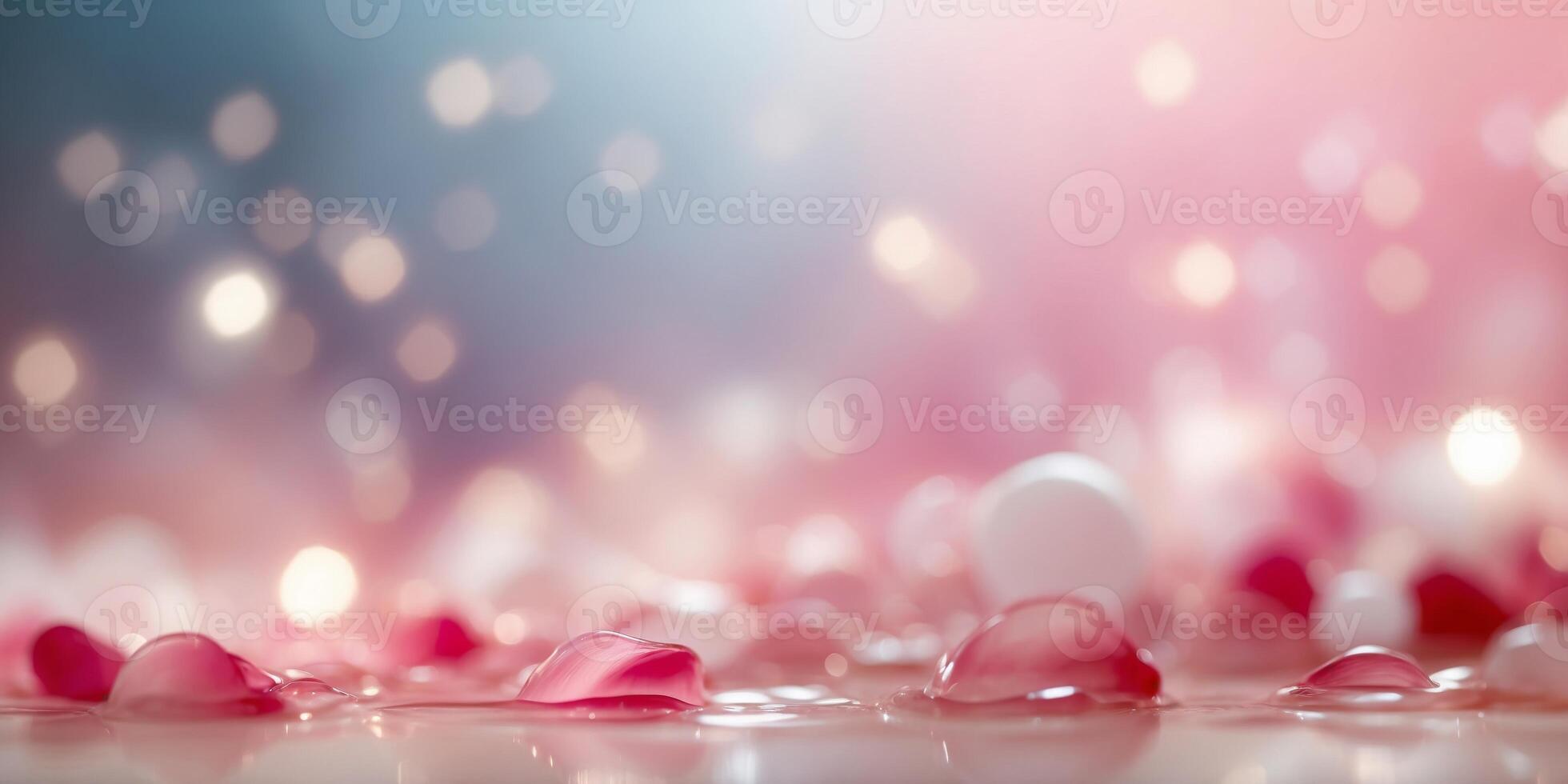 Soft, flowing abstract design with pink and white hues. photo