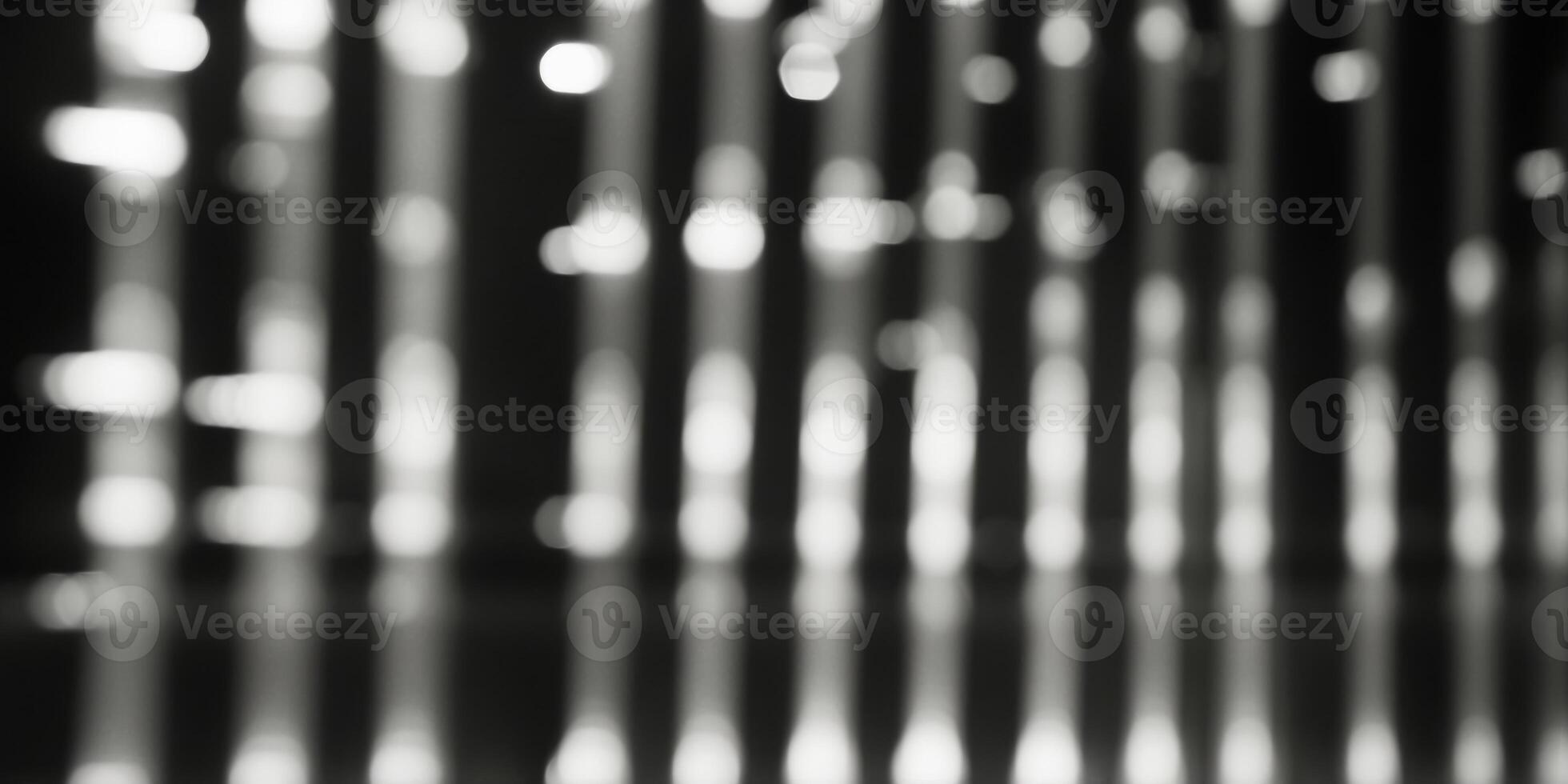 Abstract black and white image of vertical lines. photo