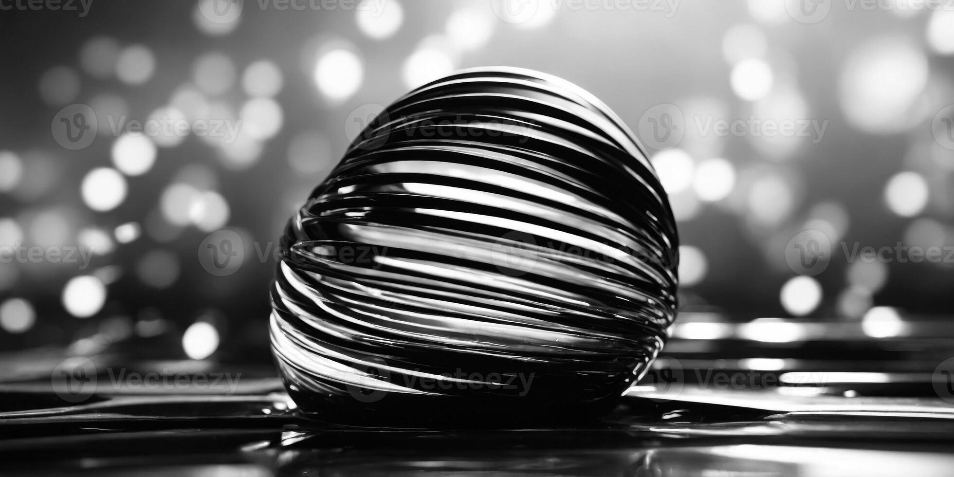 Abstract monochrome image with light and shadow interplay. photo