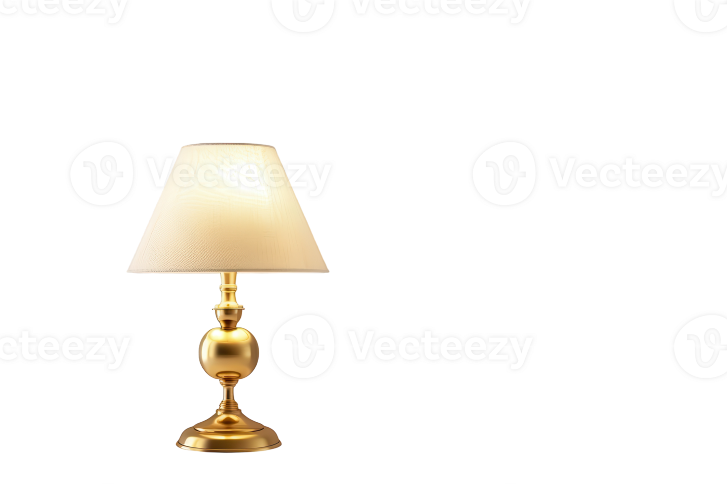 Table lamp On Transparent Background. png