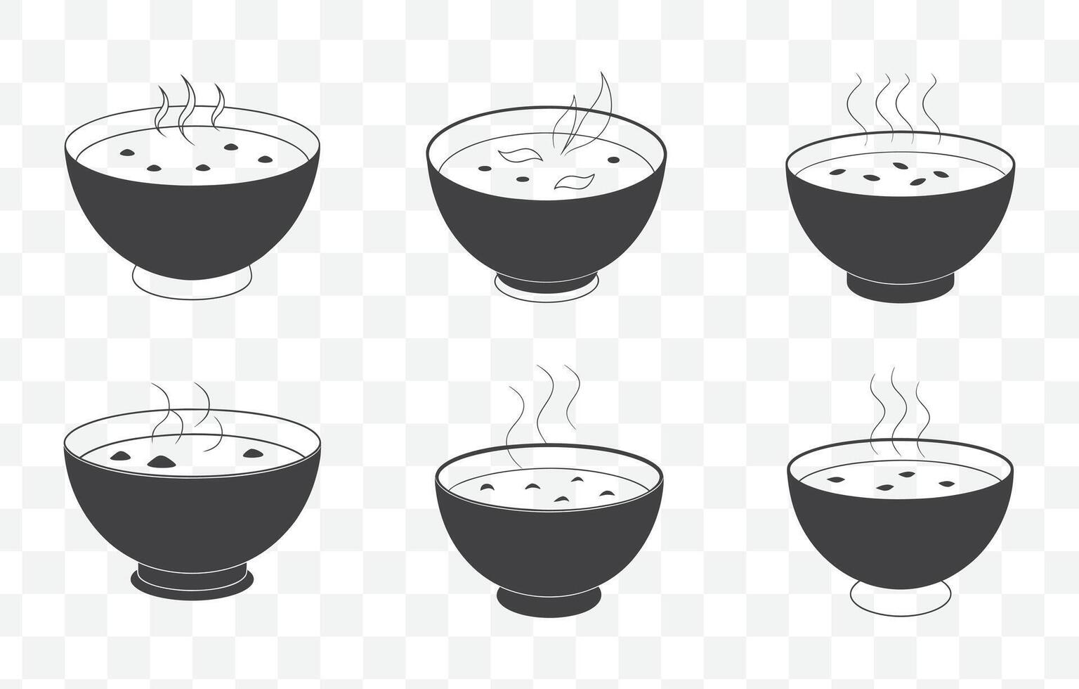 Print Tom Kha Gai Traditional Thai Soup Art Set with Authentic Ingredients and Elements in Detailed Illustrations vector