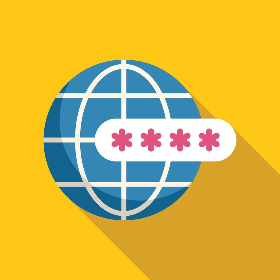 Global network security system protecting world data access vector