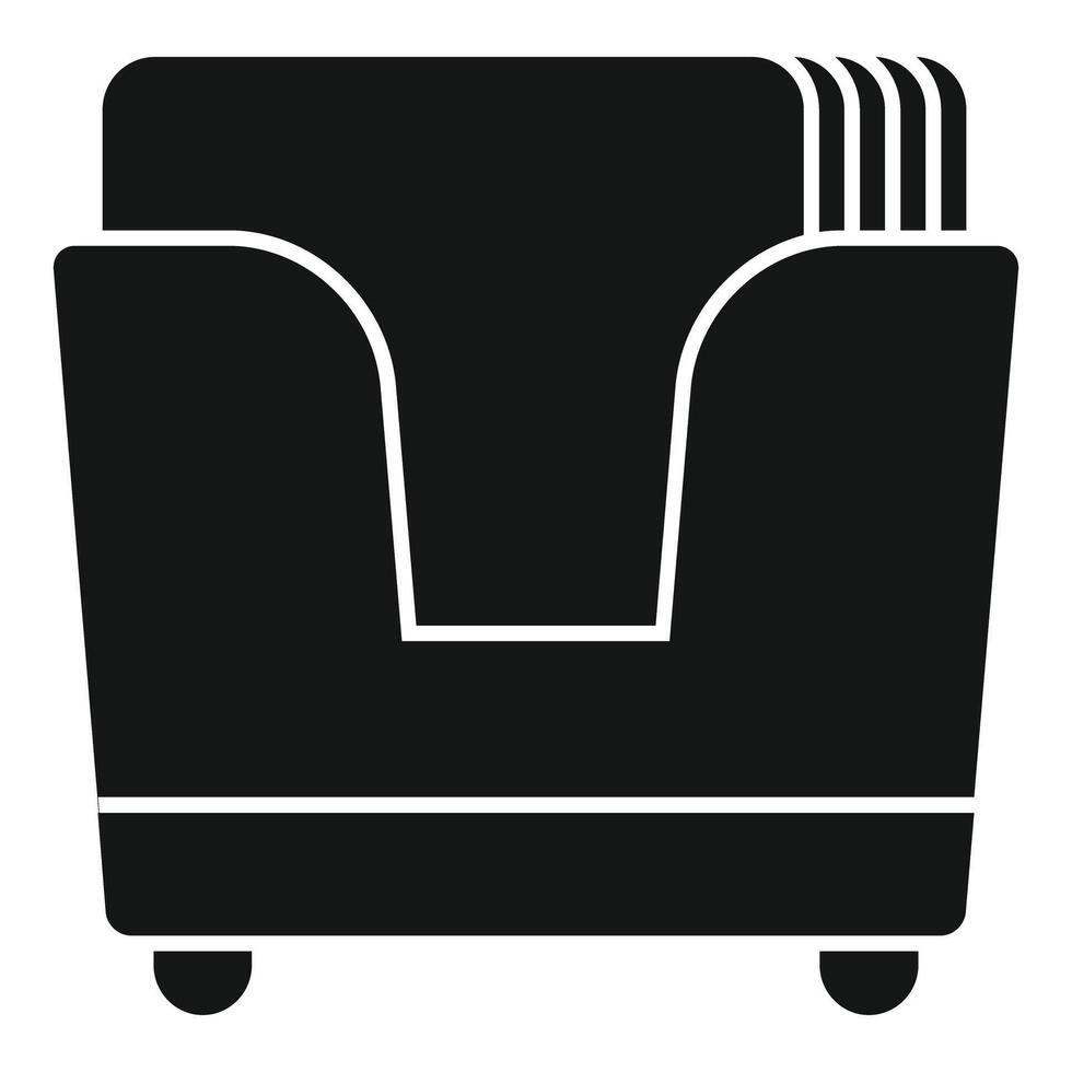 Mobile file holder organizing documents in office vector
