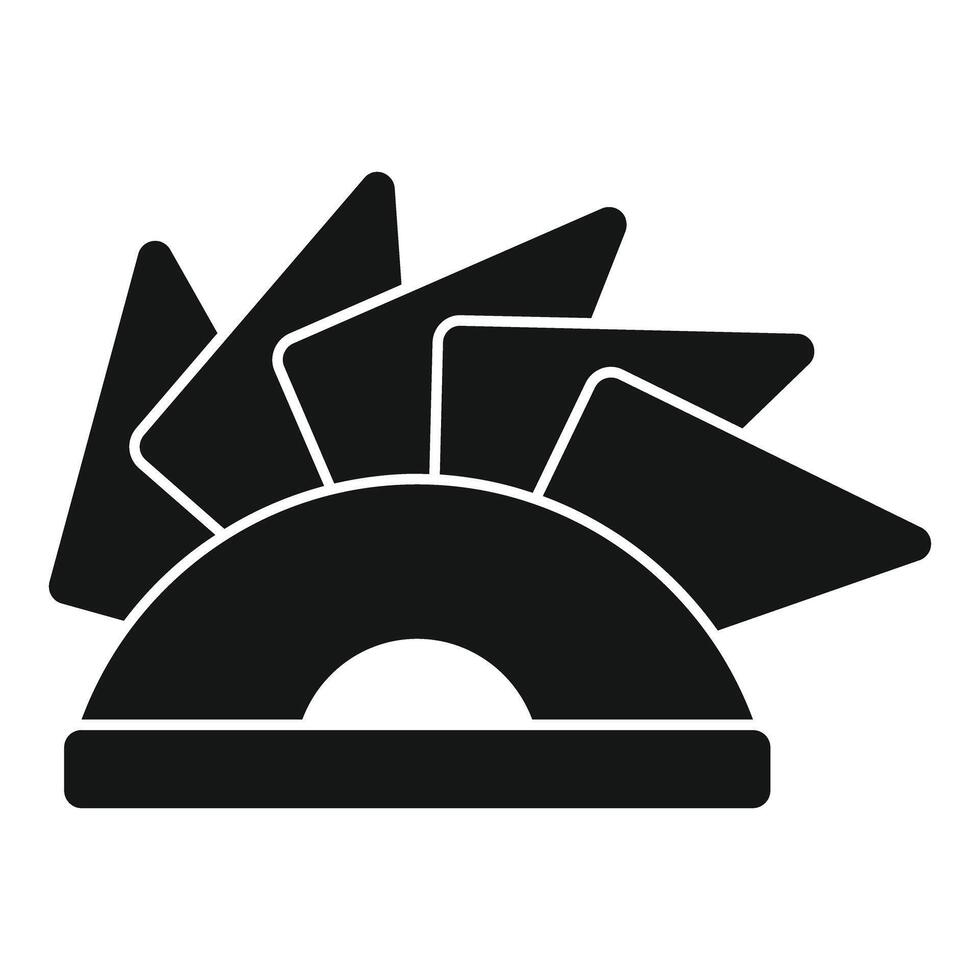Napkin holder cafe icon, simple style vector