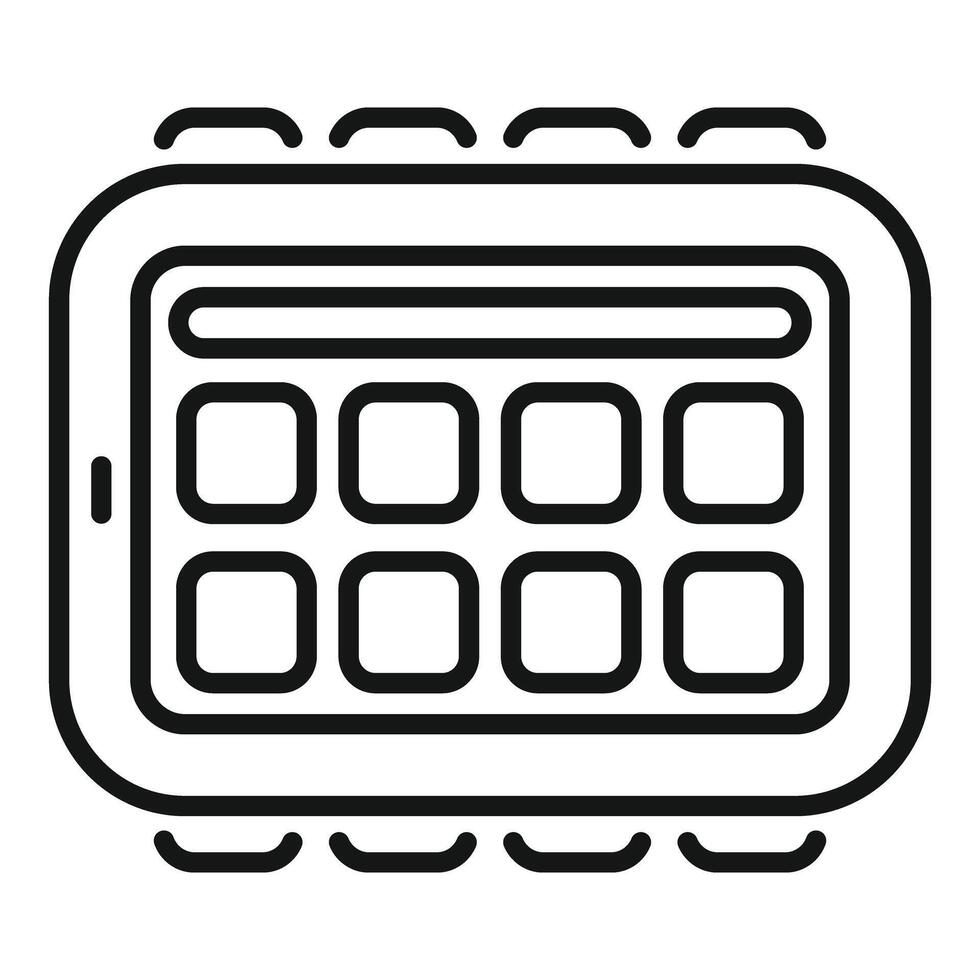 Secure mobile payment system showing nfc technology vector