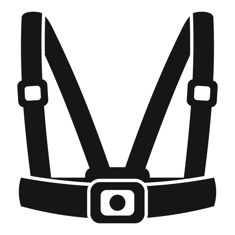 Baby harness icon showing safety and protection for infants vector
