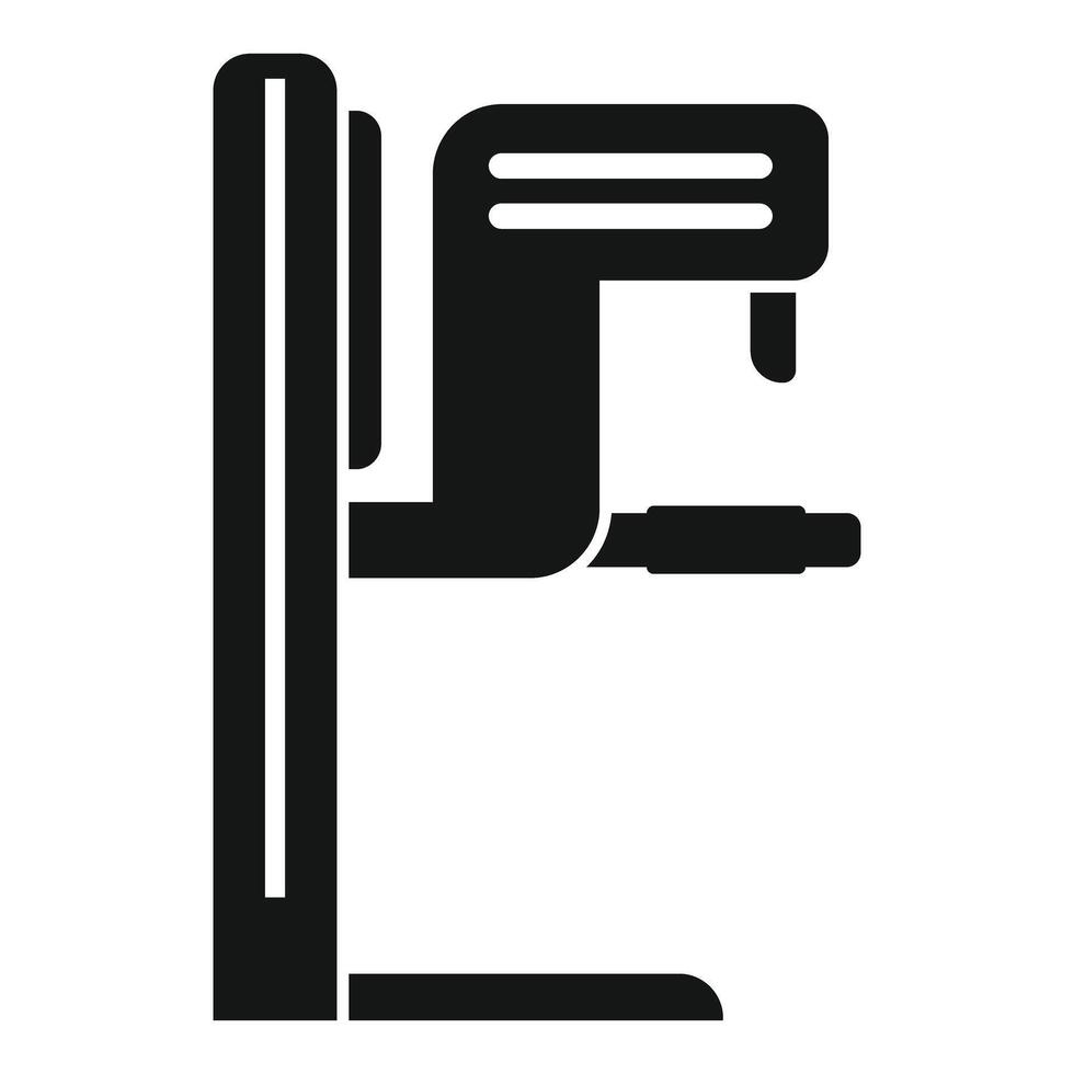 Modern coffee machine making fresh espresso icon vector