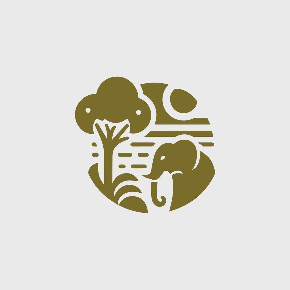 Zoo logo ready for sale vector
