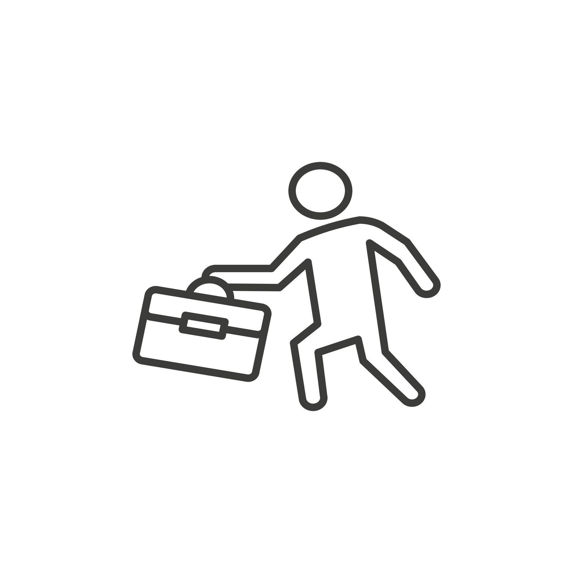 Going to work icon 49560085 Vector Art at Vecteezy