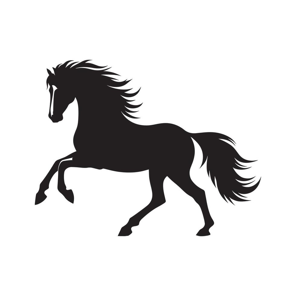 Explore High-Quality Horse Silhouette Vectors for Creative Projects