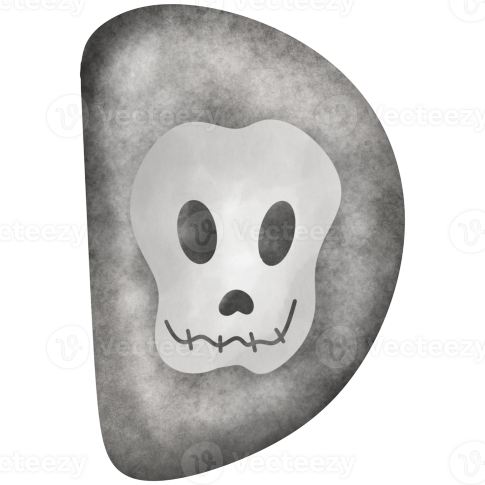 D ghost font design for Halloween , halloween Letters A-Z png