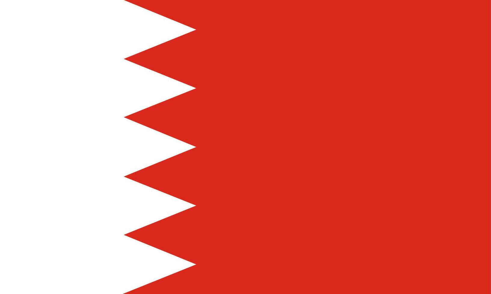 Bahrain flag national material design vector
