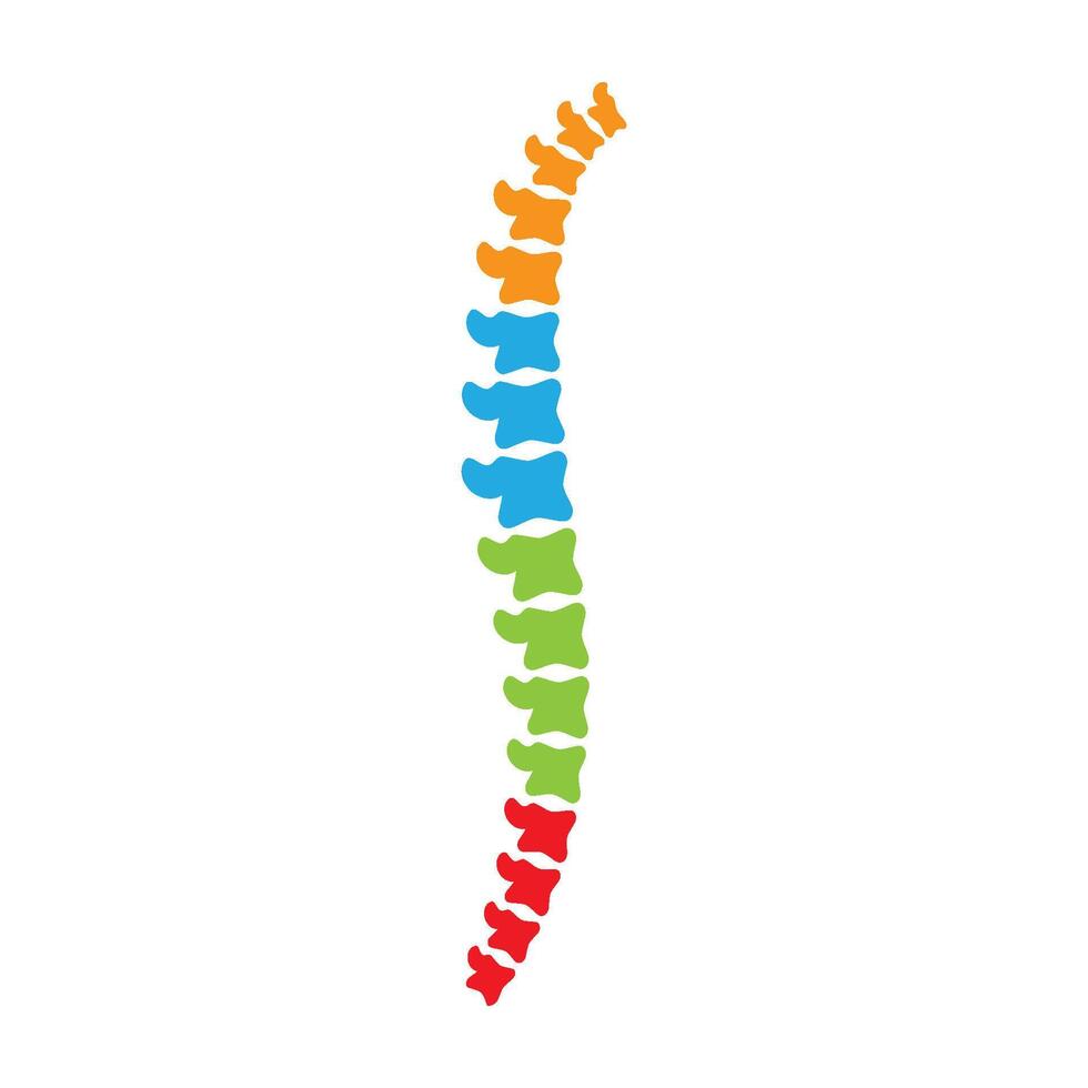 Spine logo design vector