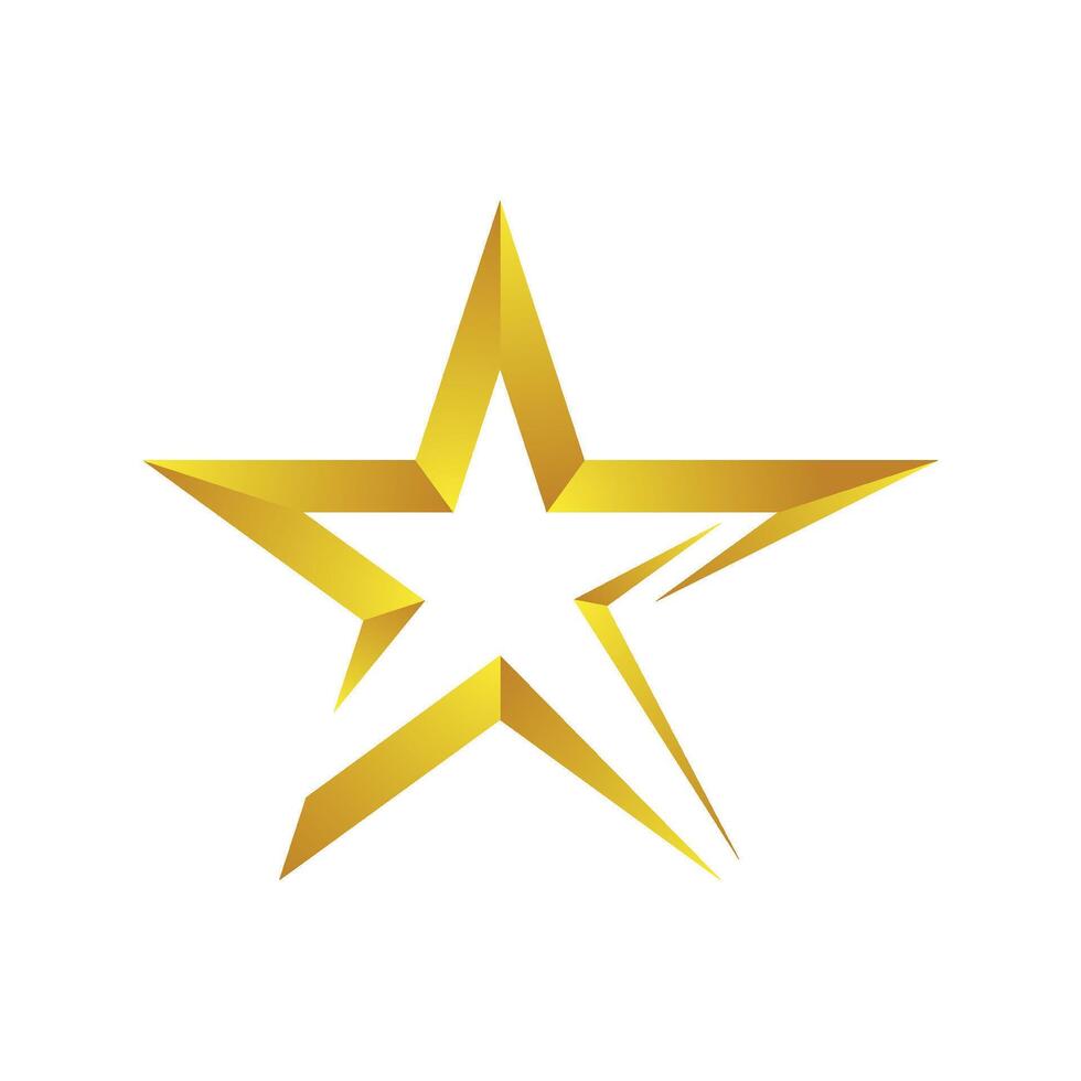 Star logo design vector
