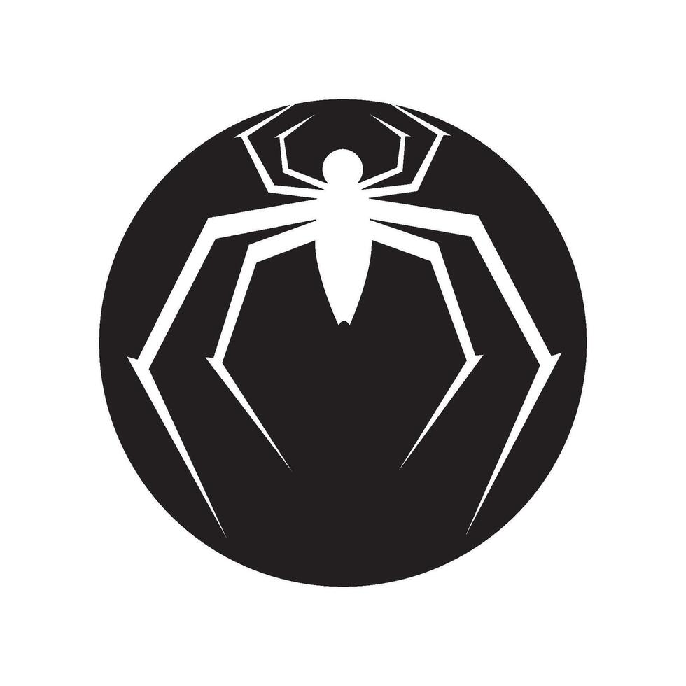 Spider logo images design vector