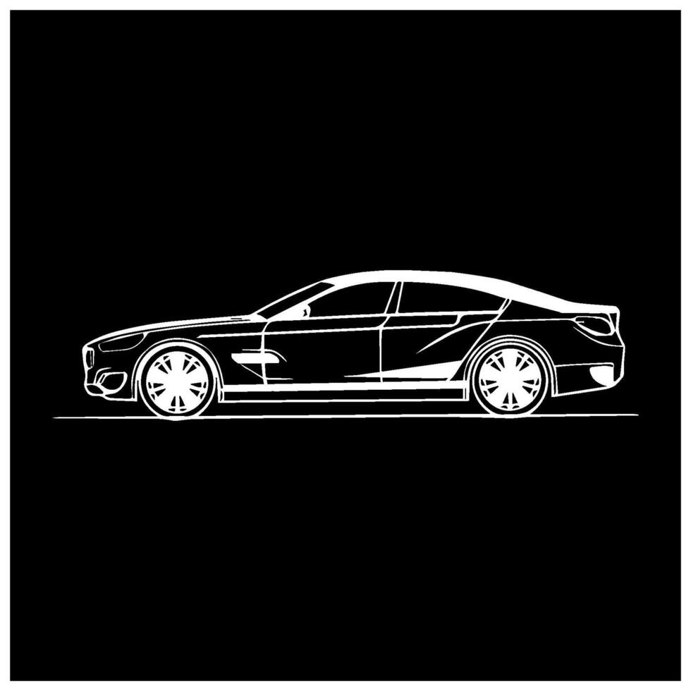 car image icon vectors illustration symbol