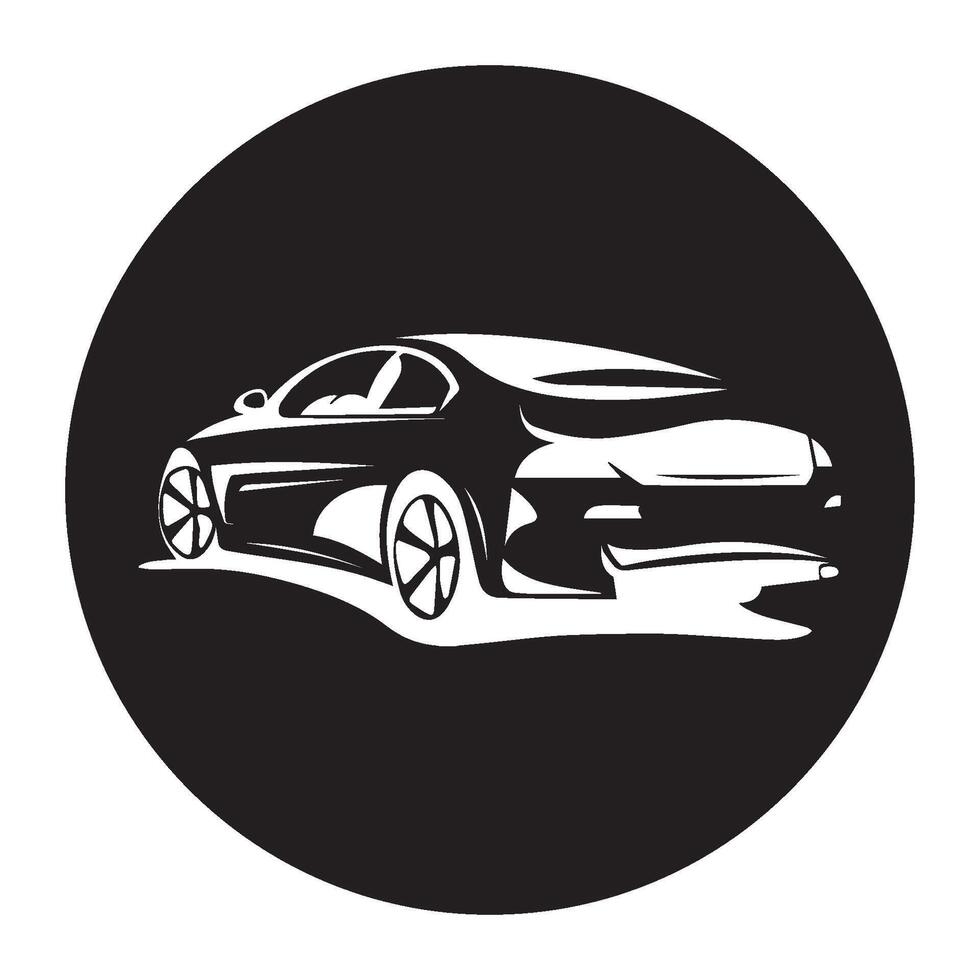 car image icon vectors illustration symbol