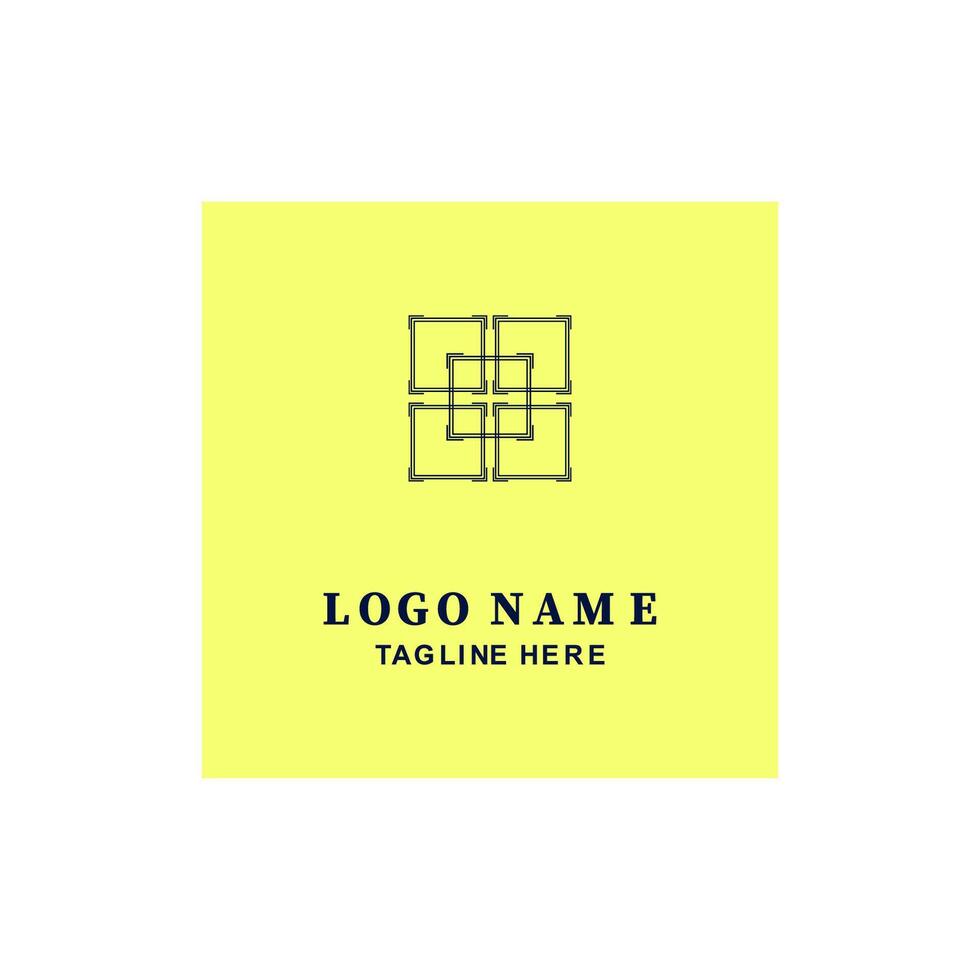 simple premium logo design vector