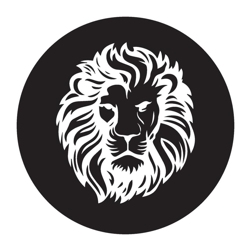 lion animal icon symbol illustration vector