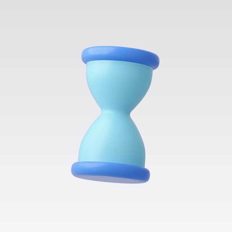 3d Realistic Sandlock icon vector