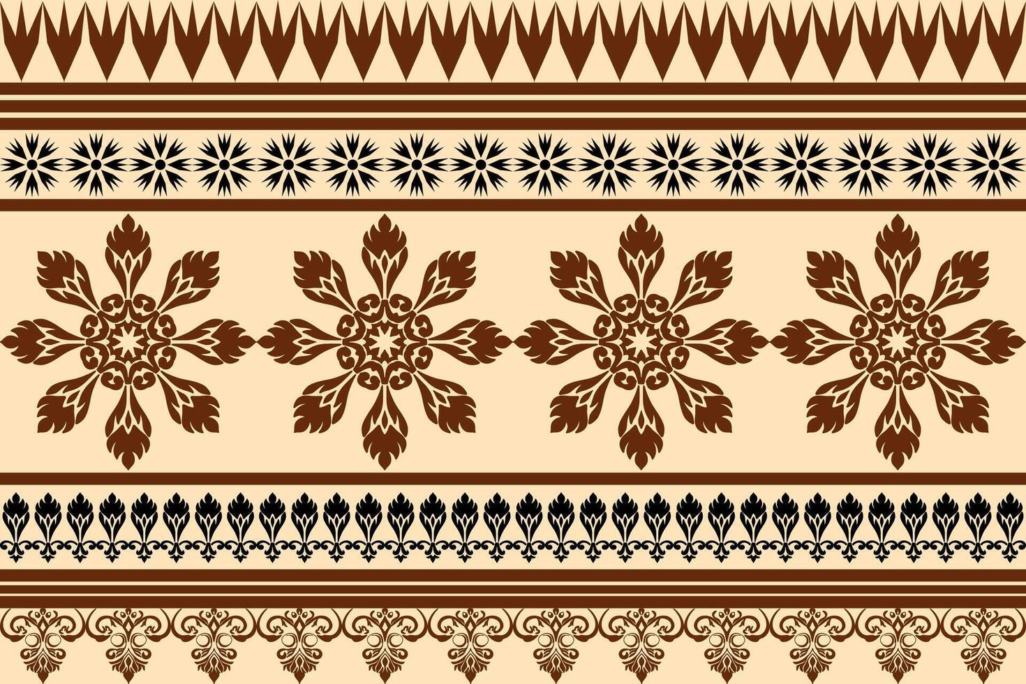 Fabric pattern abtract background Fabric Handmade embroidery pattern ethnic design, abstract American tribal fabric, modern background for rugs, pillowcases, shirts, pants, and more. vector