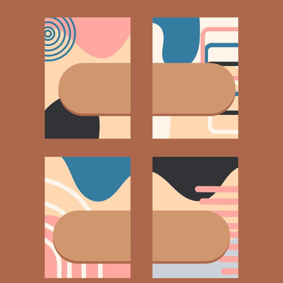 Modern Minimalist Design vector