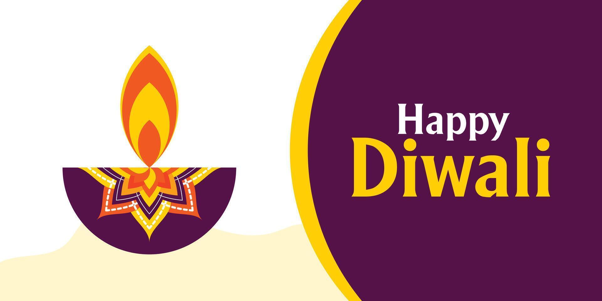 Happy Diwali Background vector