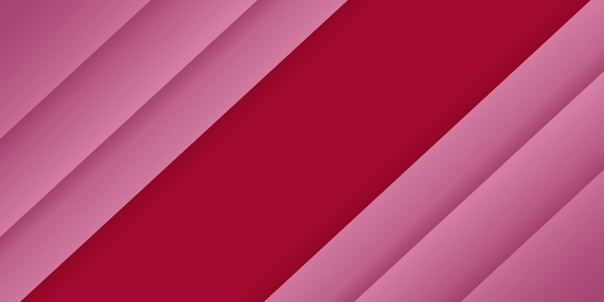 Abstract geometric futuristic background with bright red background design. Pattern of overlapping pink shapes. Eps10 vector