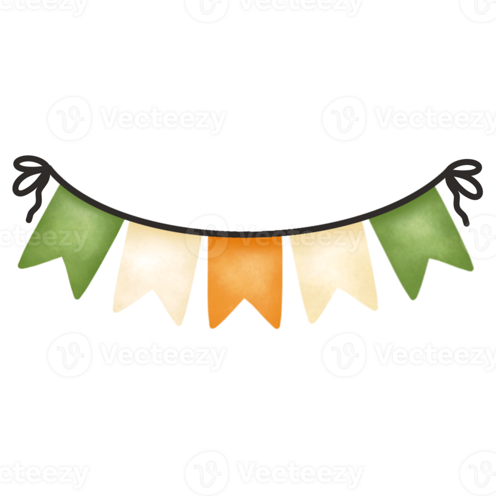 St Patricks Day Flags png