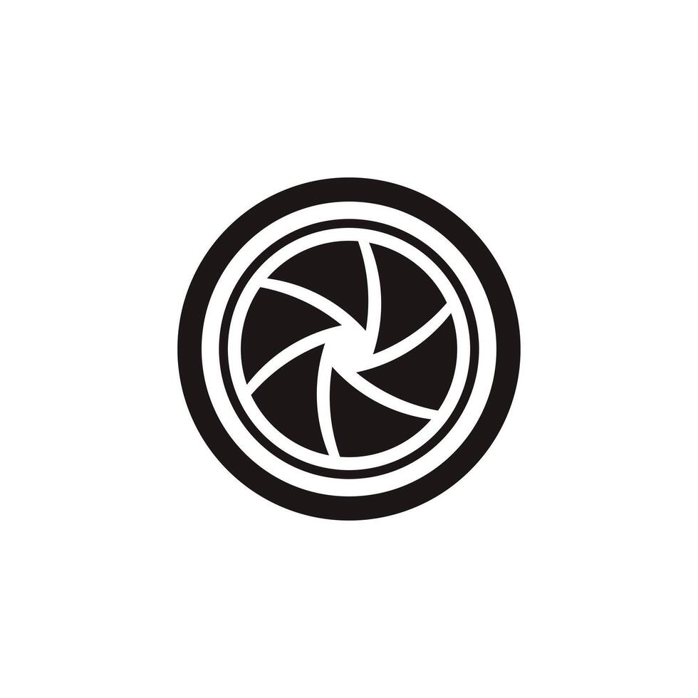 Lens Icon, lens clip art vector