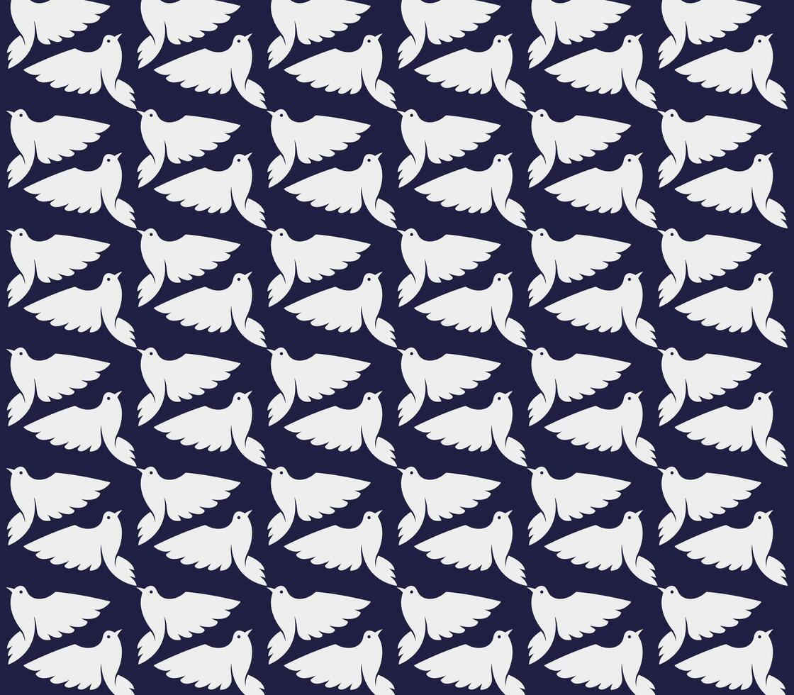 flying bird seamless pattern background vector