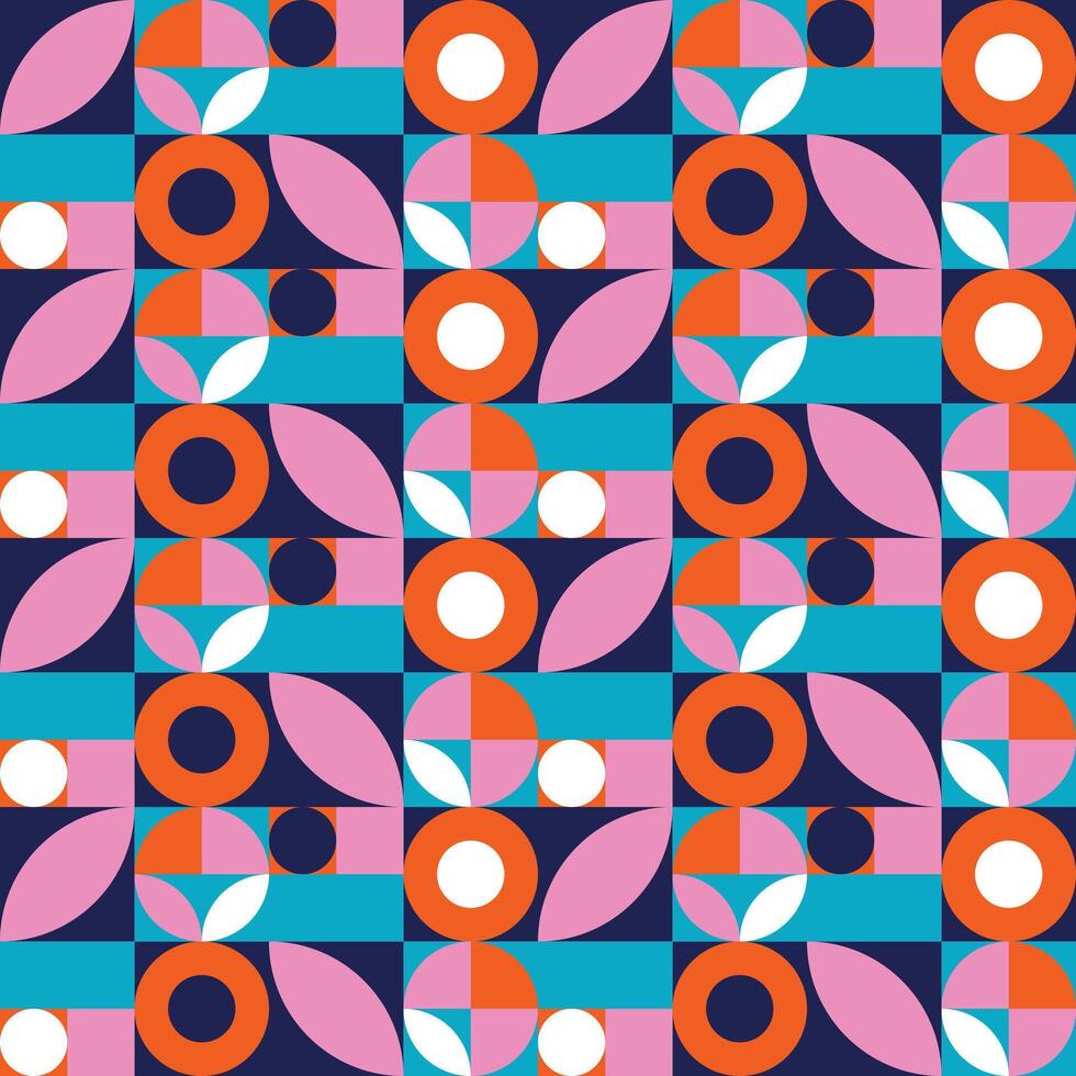 Colorful Abstract Geometric Background and Pattern vector